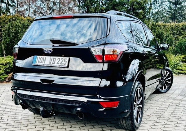 Ford Kuga cena 69900 przebieg: 204214, rok produkcji 2018 z Tarczyn małe 781